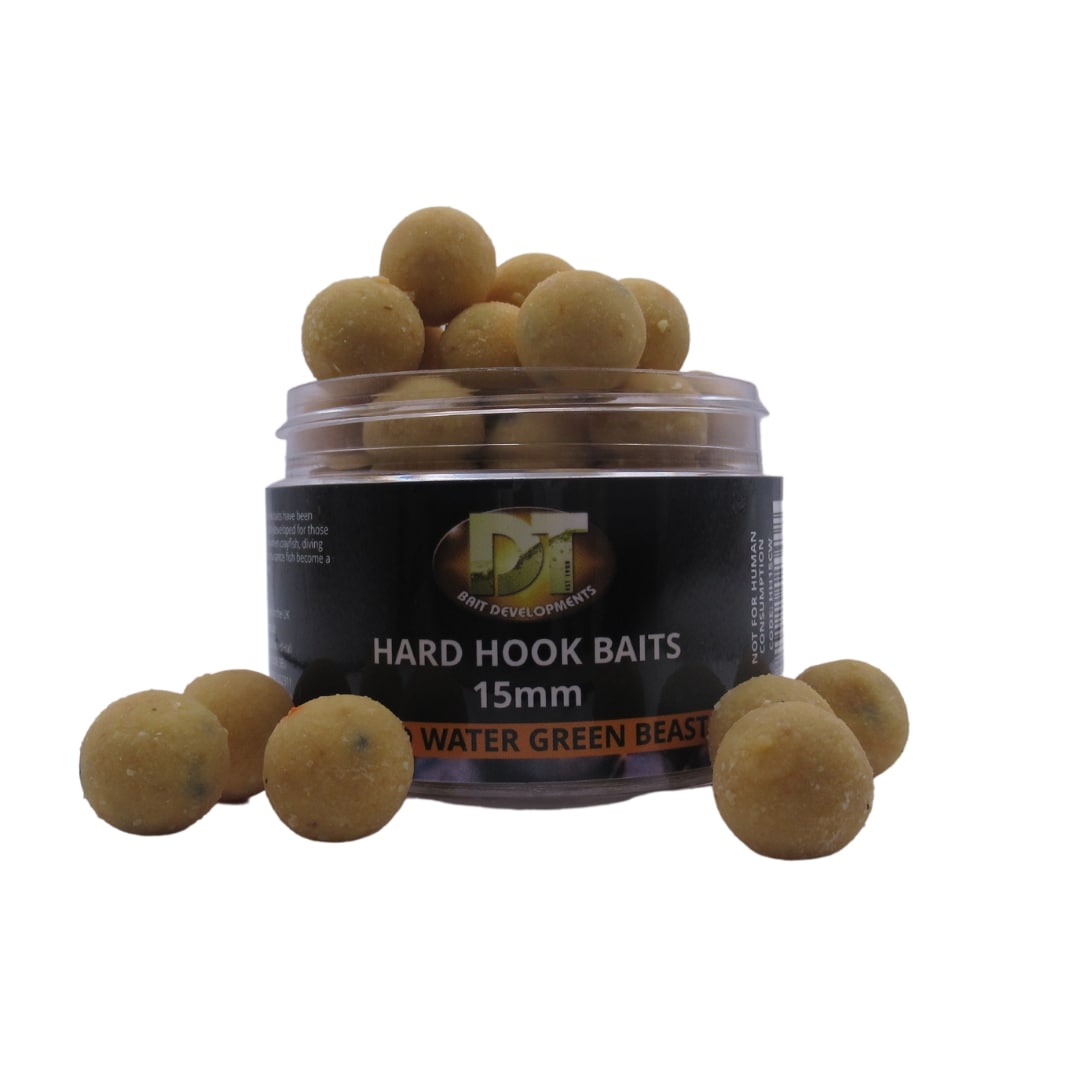 DT Baits Cold Water Green Beast Boosted Hook Baits: Enhanced